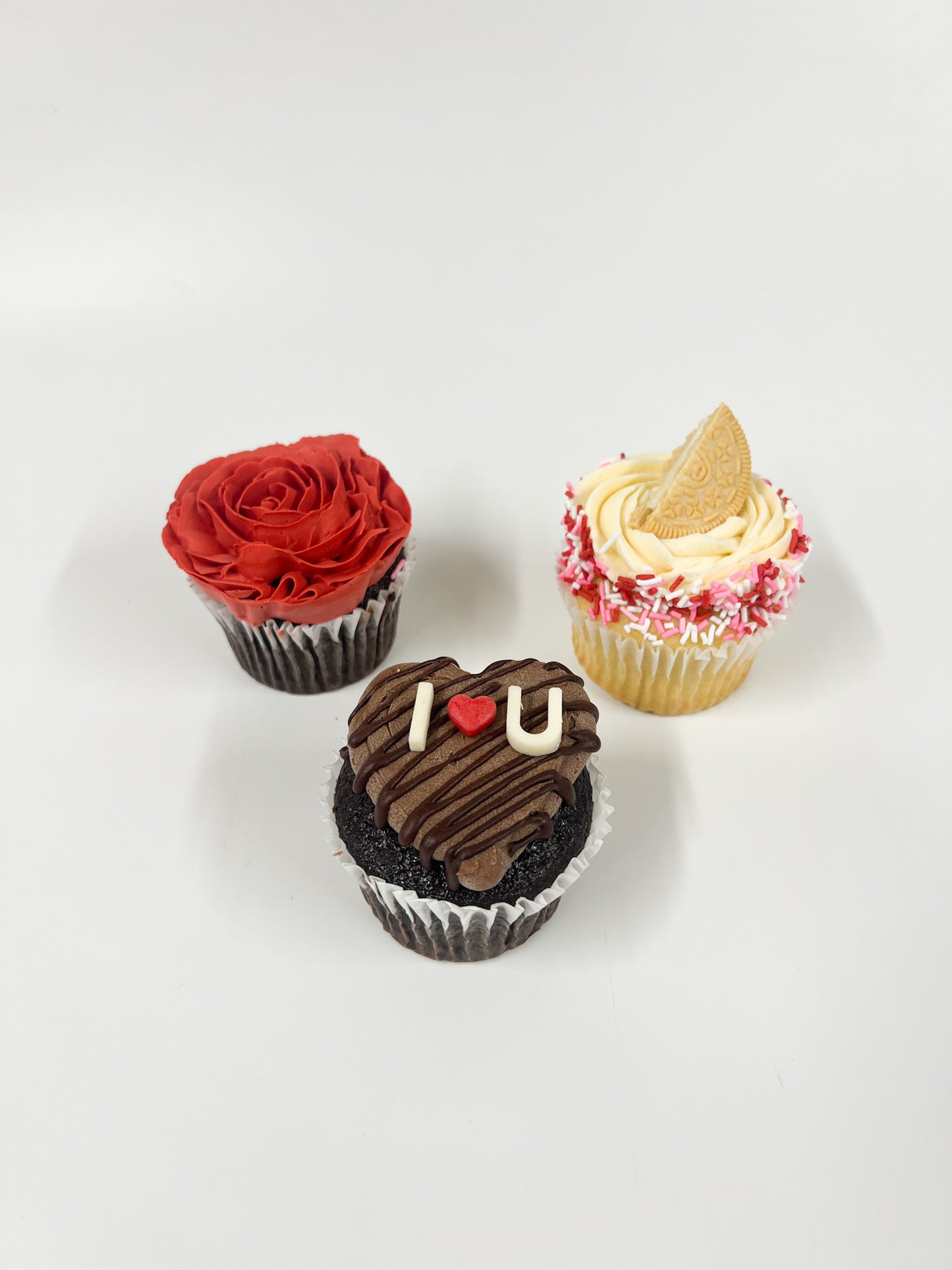 Valentine's day cupcakes