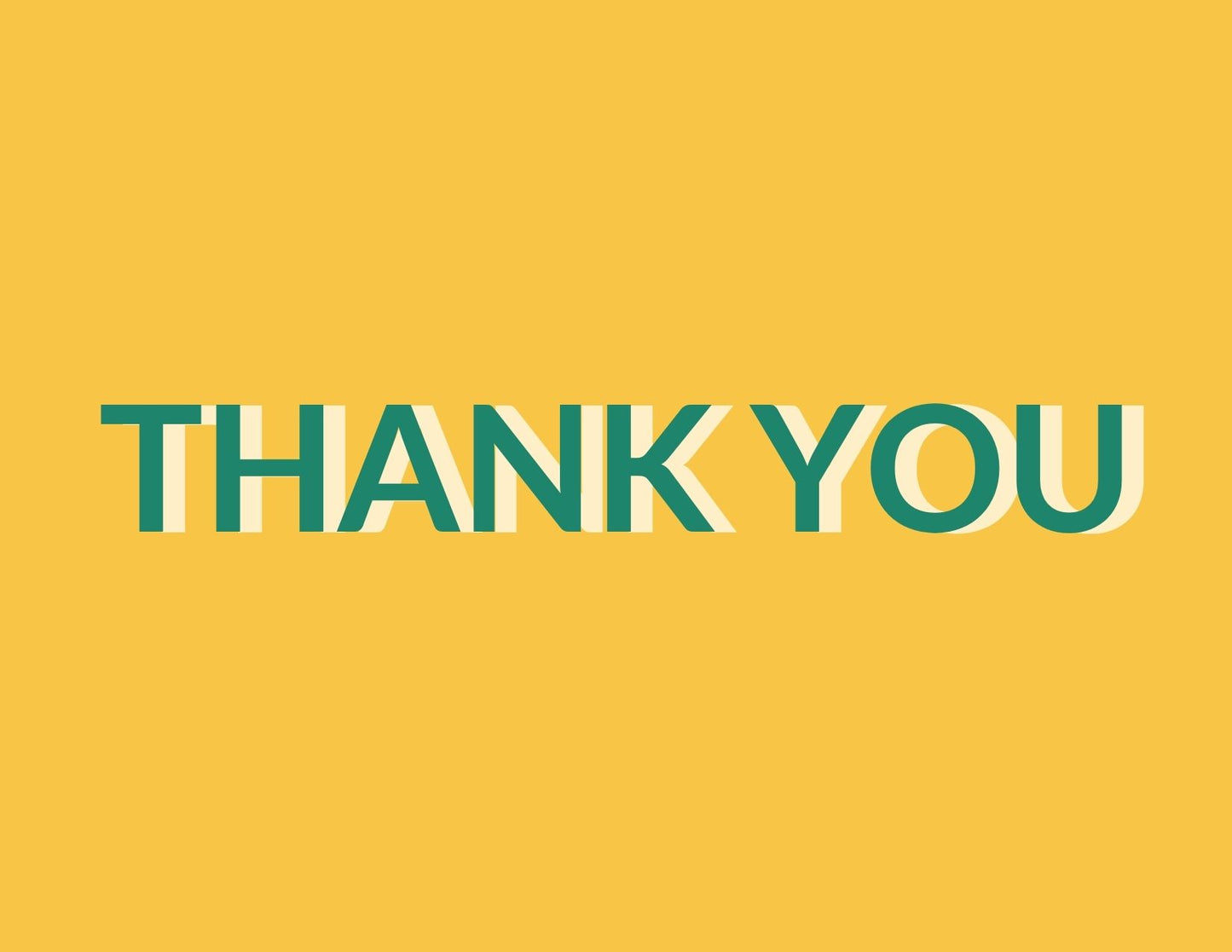 Thank you card