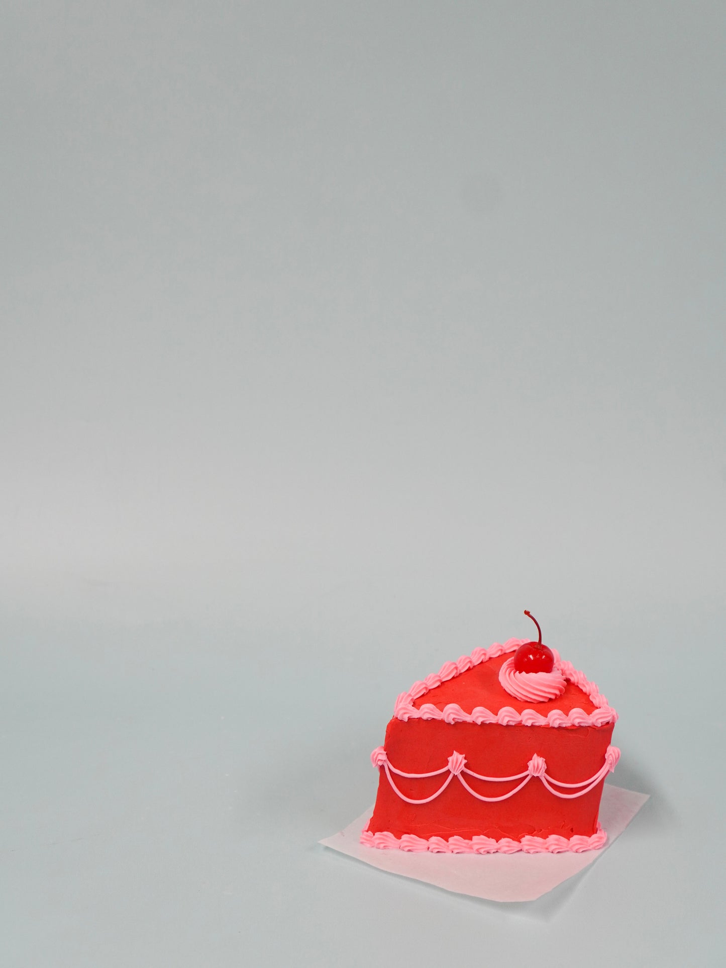 Valentine's Day Vintage Cake Slice