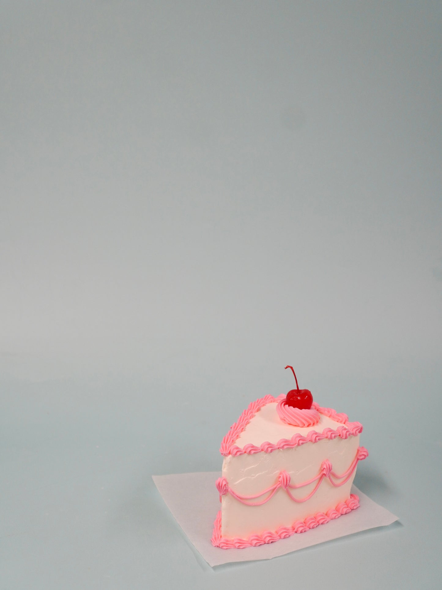 Valentine's Day Vintage Cake Slice