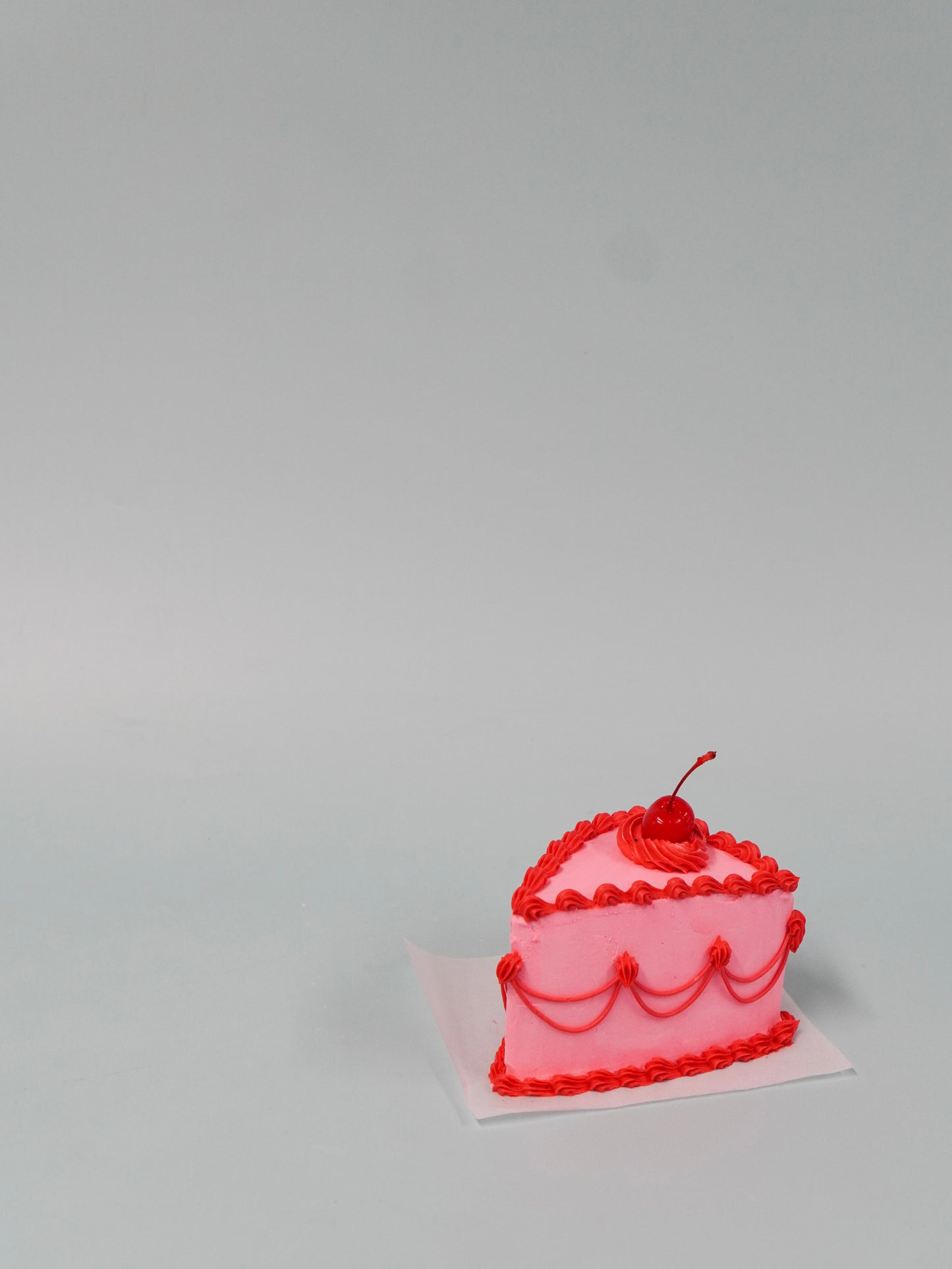Valentine's Day Vintage Cake Slice