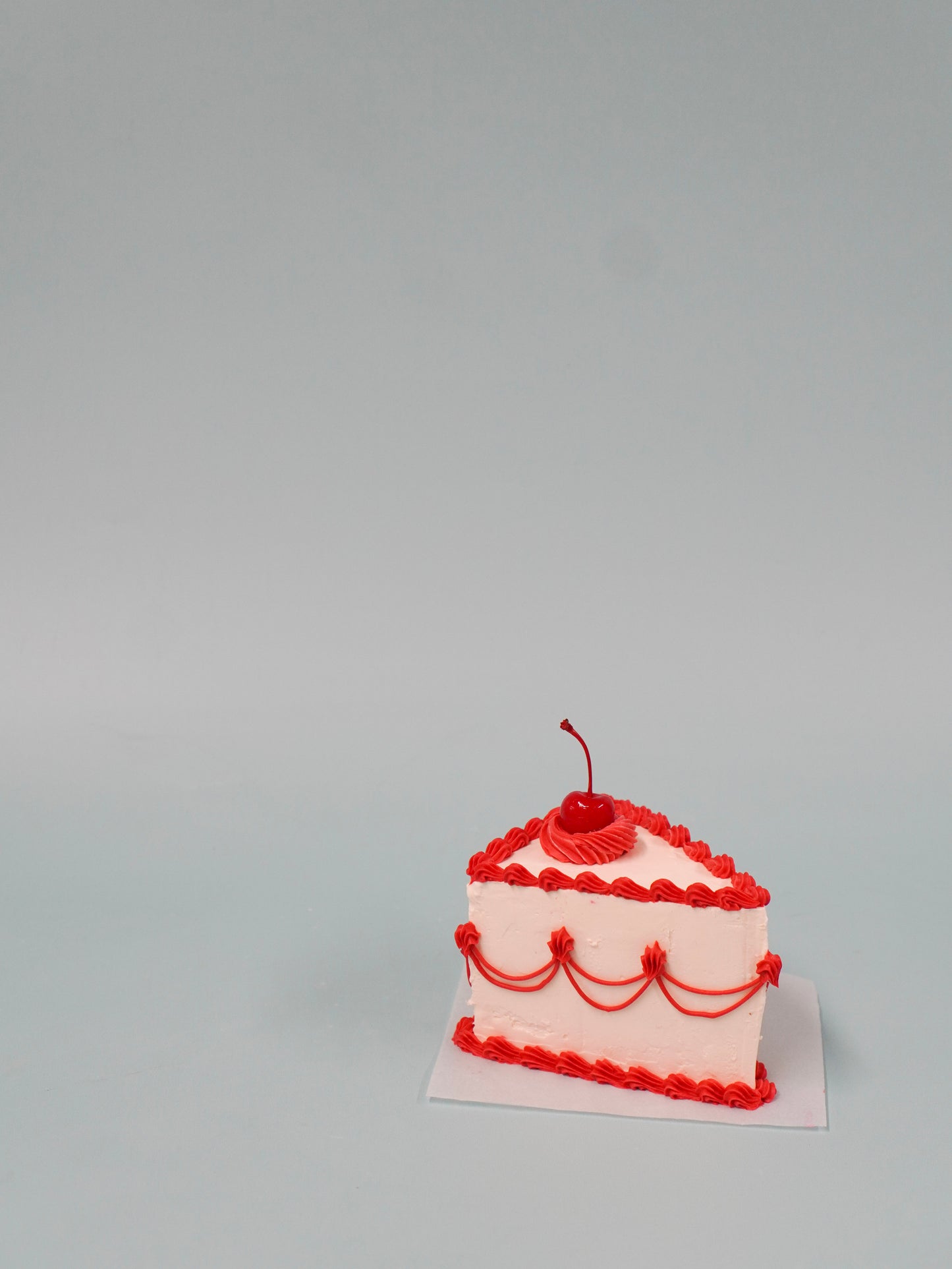 Valentine's Day Vintage Cake Slice