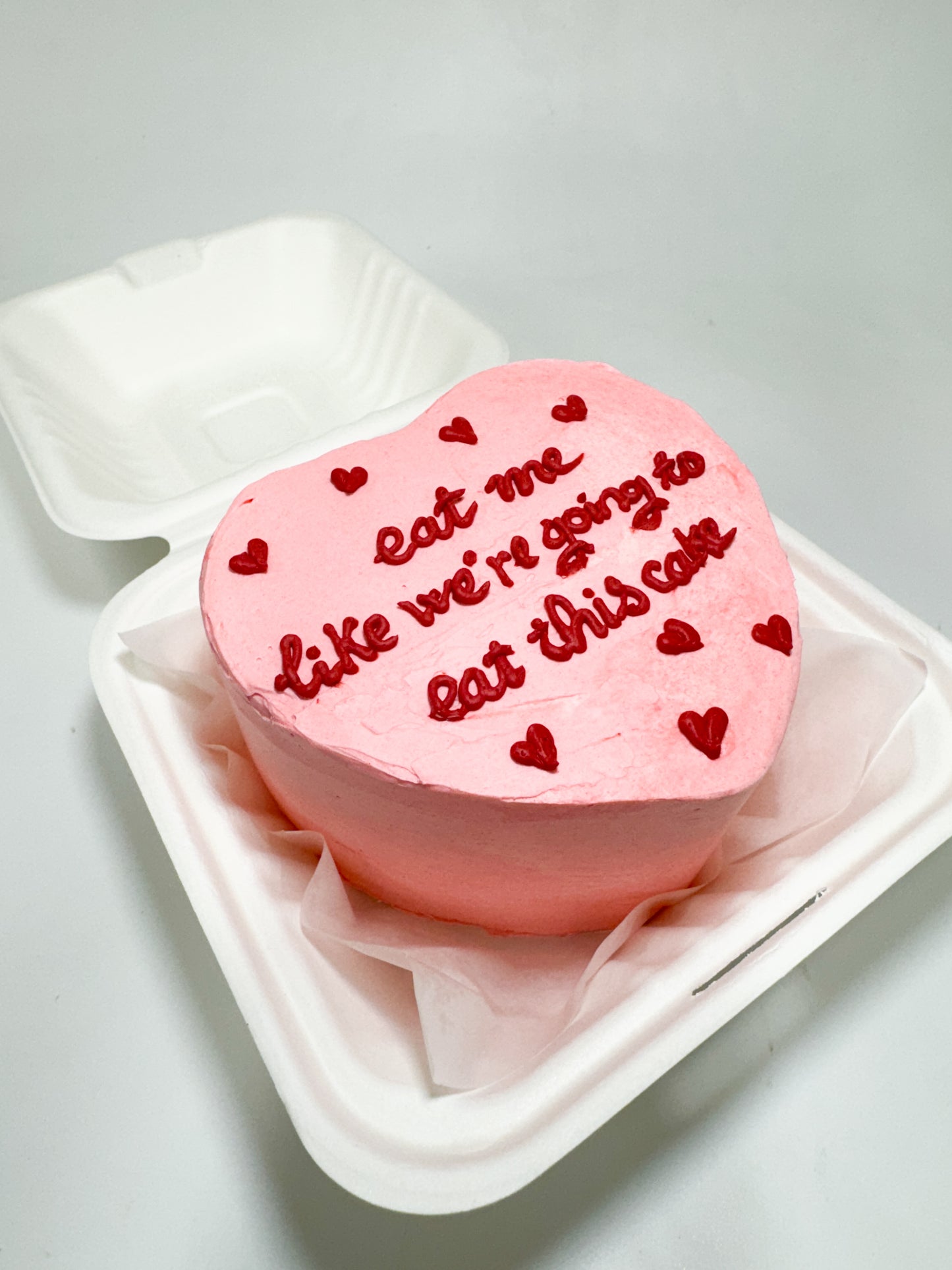 Valentine's Day Bento Cake