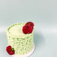 Ruffles and Flowers cake