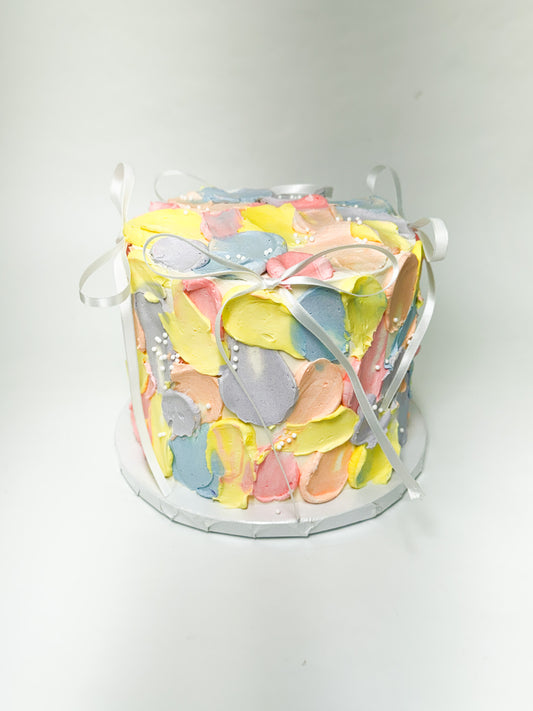 Swatches and Bows cake