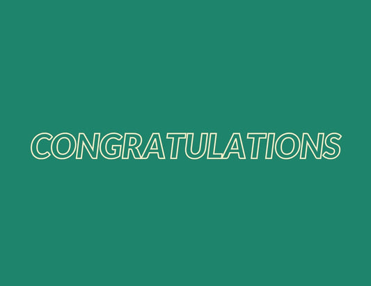 Congratulations card
